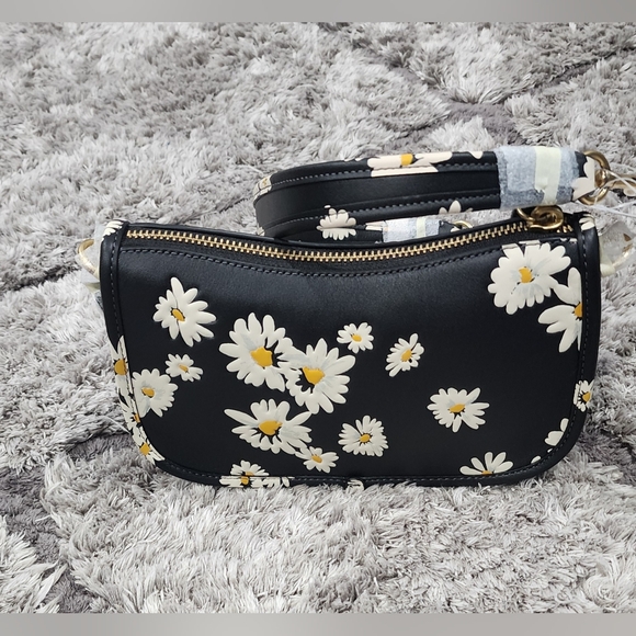 Coach Swinger Bag 20 With Floral Print - Picture 7 of 12